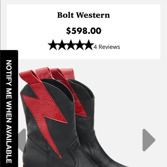 Brand new Modern Vice Bolt boots - Picture 5 of 8